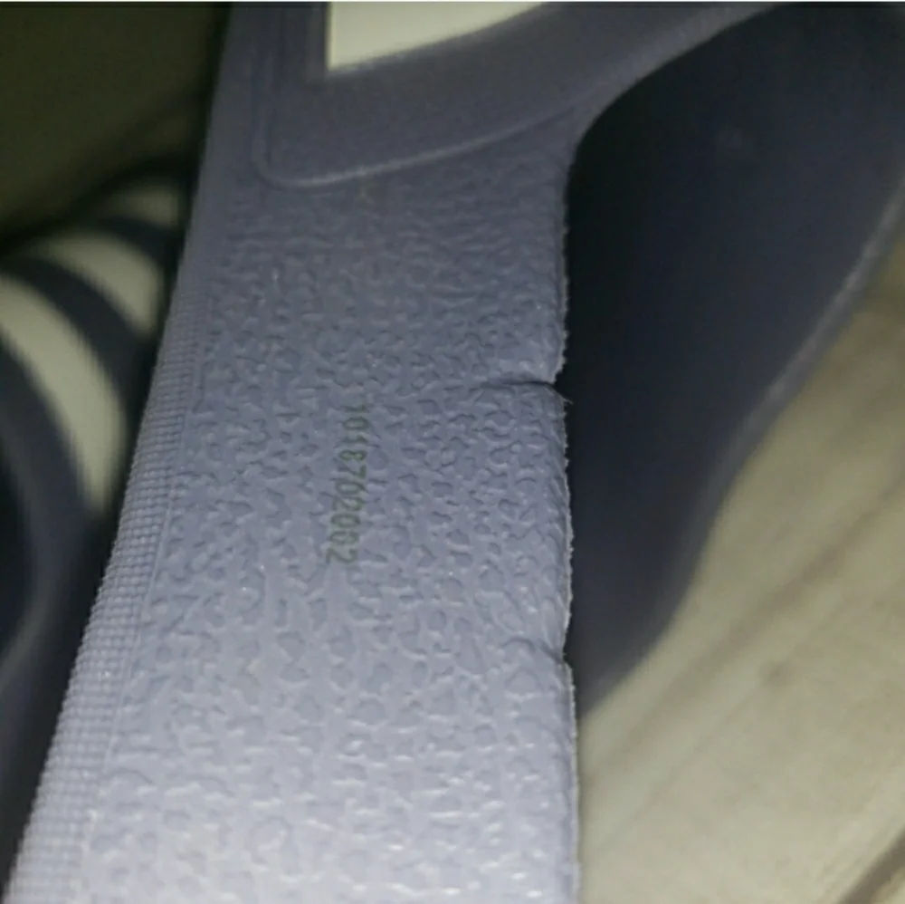 Adidas Adilette Blue White Sliders Men's Sz. 8‎